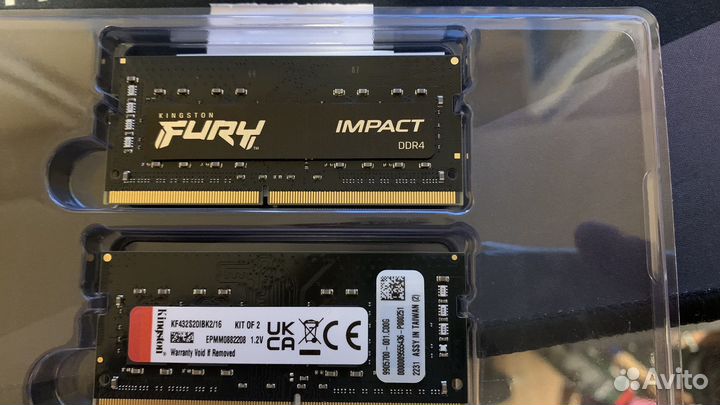 Оперативная память DDR-4 3200mt/s