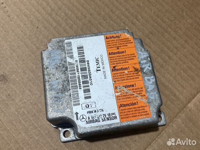 Блок управления AirBag Mercedes W163 ML