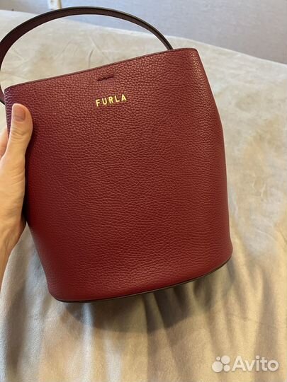 Сумка натуральная кожа furla