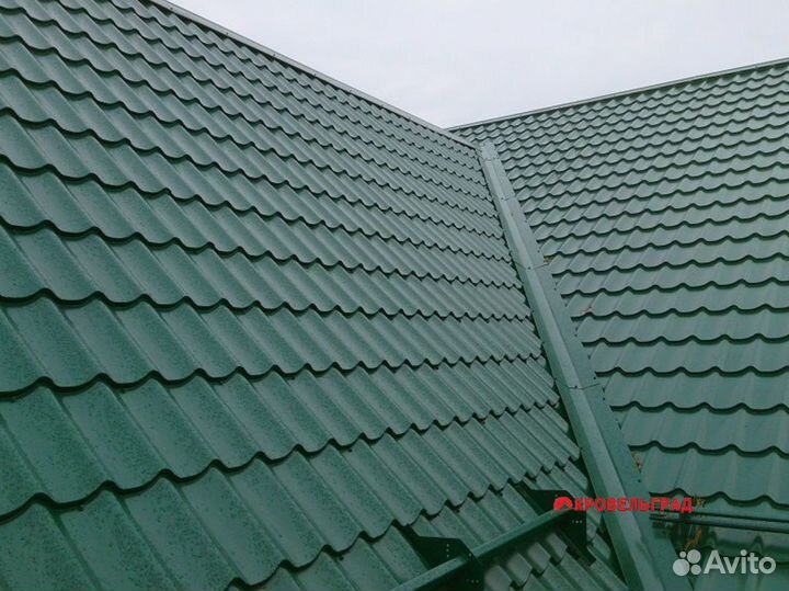 Meтaллoчepeпица Монтерeй rаl 6005 зеленый мох