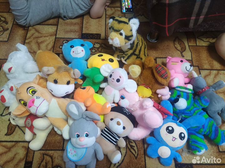 Мягкие игрушки пакетом