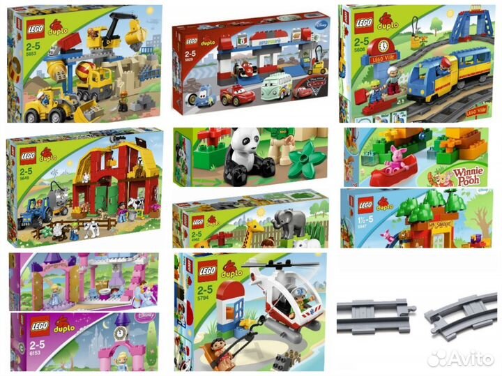 Lego duplo разные без коробки