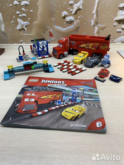 Lego финальная гонка Florida 500 10745