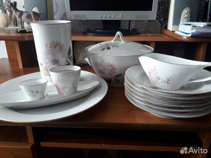 Часть сервиза времен СССР