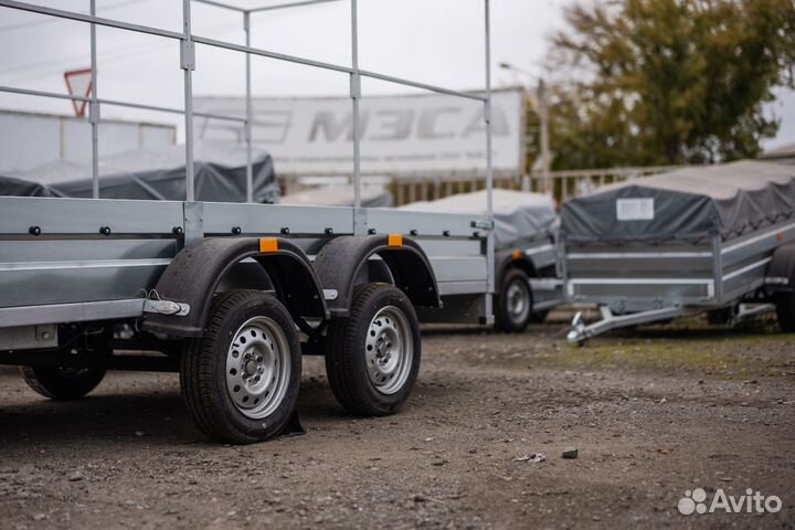 Легковой прицеп двухосный