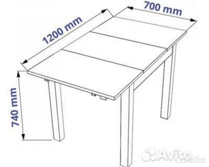 Стол кухонный раздвижной IKEA