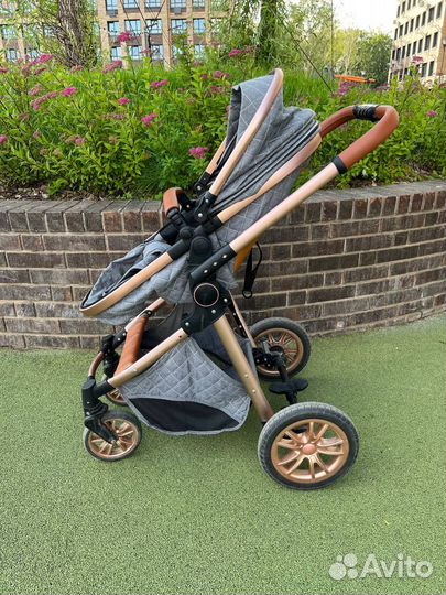 Детская коляска с автолюлькой 3 в 1