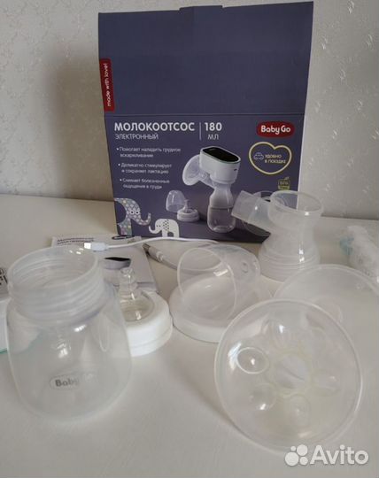 Молокоотсос электронный baby go