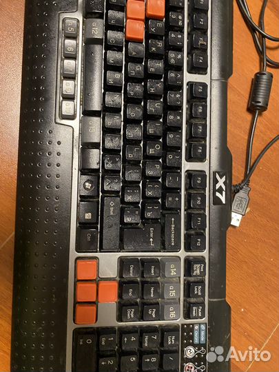 Игровая клавиатура, мембранная