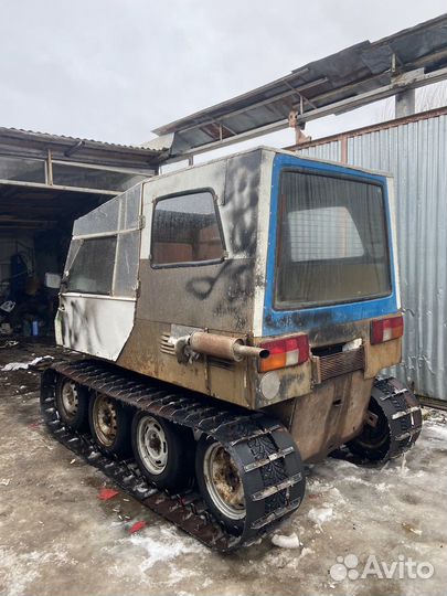 Самодельный снегоход сделанный из пятерки