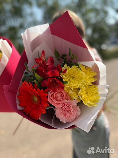 Сборные букеты доставка цветов Казань