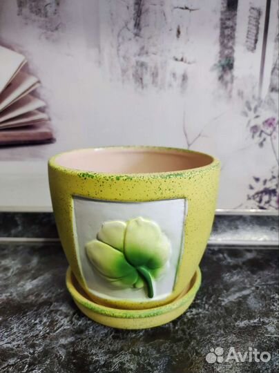 Горшок керамический для цветов