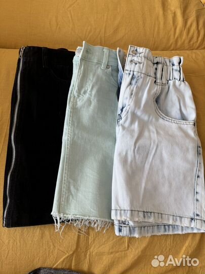 Юбки джинсовые