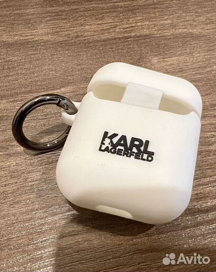 Чехол Karl Lagerfeld Silicone для Apple Airpods 2