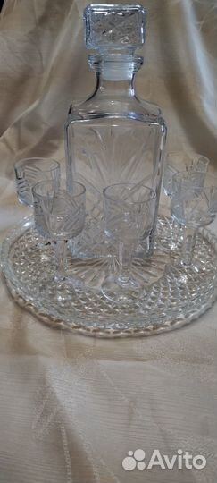 Графин с рюмками СССР
