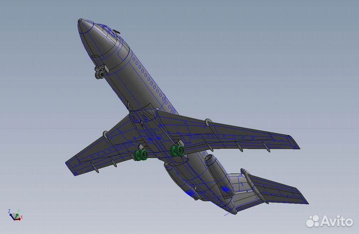 Сборная модель самолета Восточный экспресс ее14414