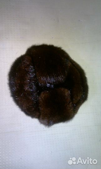 Шапка ондатровая мужская новая - 58-59 размер