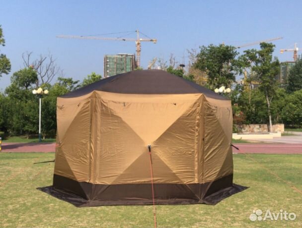 Палатка-шатёр полуавтомат 365х365х225