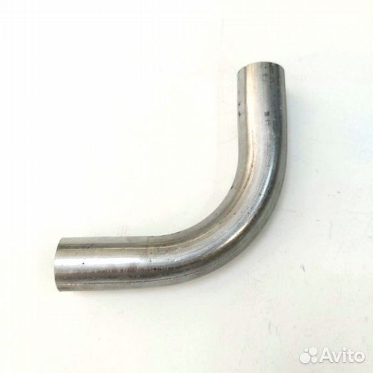 Труба-гиб глушителя 45*300 угол 90 нержавейка CBD