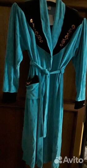 Велюровый халат новый