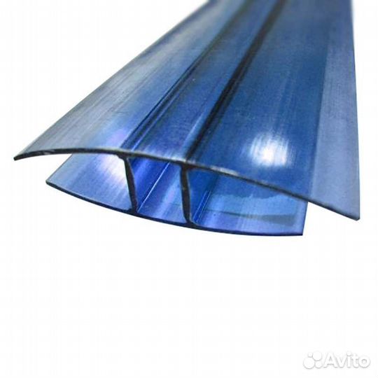 Соединительный неразъемный профиль 16 мм