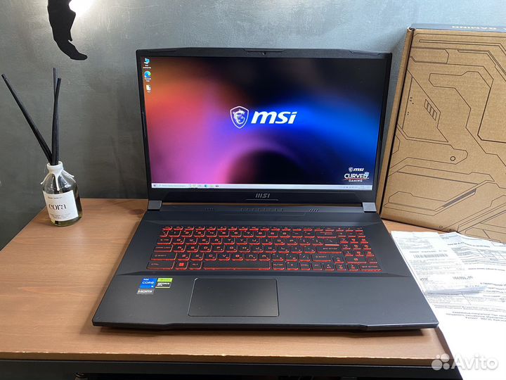 MSI Katana IPS144Hz 17,3