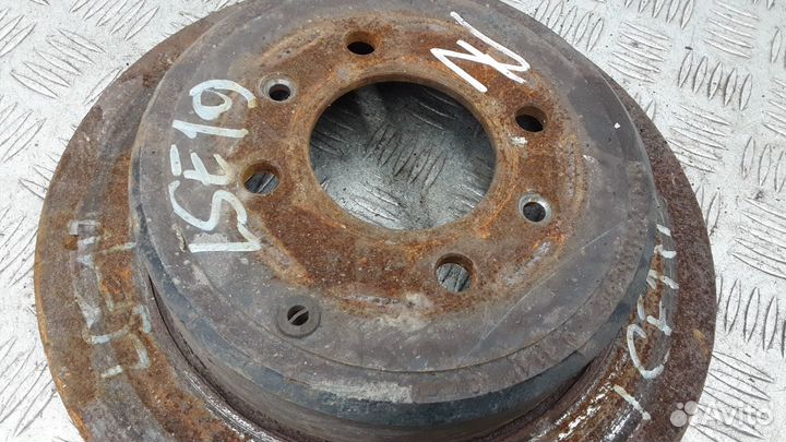 Диск тормозной задний Peugeot 406 рест. 2004