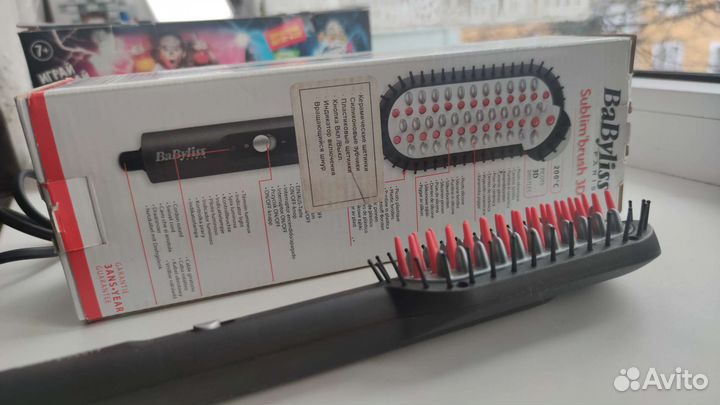 Расческа-выпрямитель babyliss