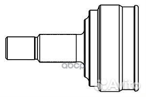 Шрус citroen C4/peugeot 307 1.4HDI-2.0HDI 00- н