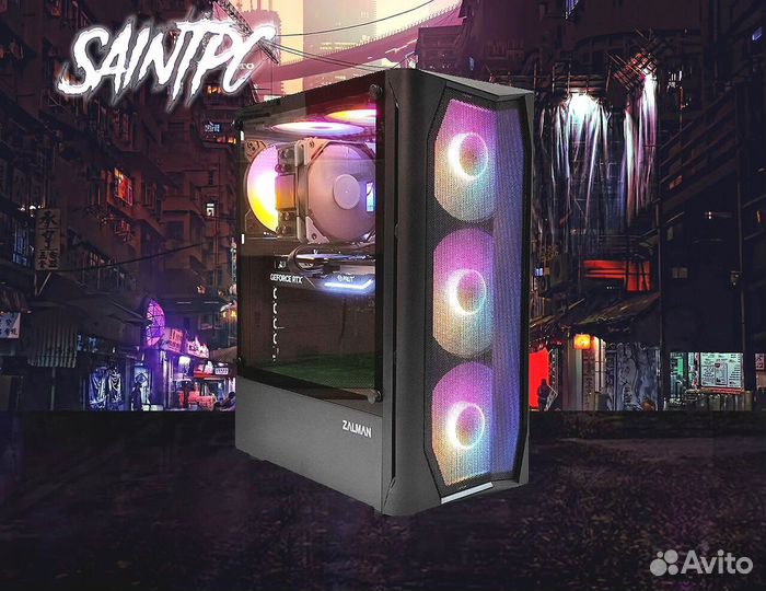 Игровой пк на видеокарте RX и Ryzen 7