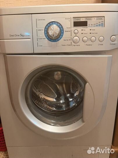 Стиральная машина бу lg 5 кг