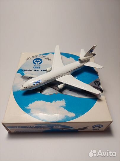Модель самолета Orbis DC-10-10 Herpa 1/500