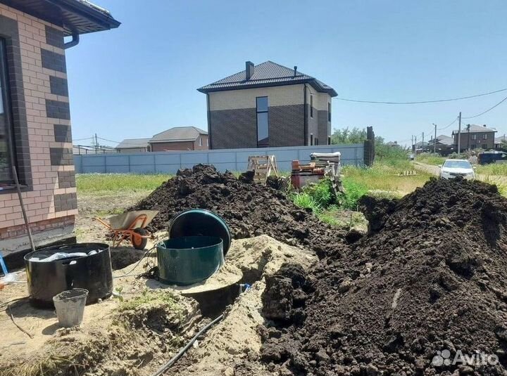 Установка канализации септик под ключ