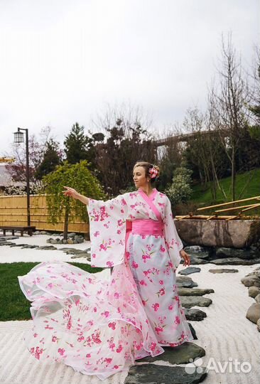 Японское кимоно для фотосессий