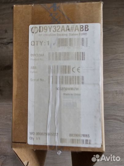 Док станция HP 2013 Ultraslim