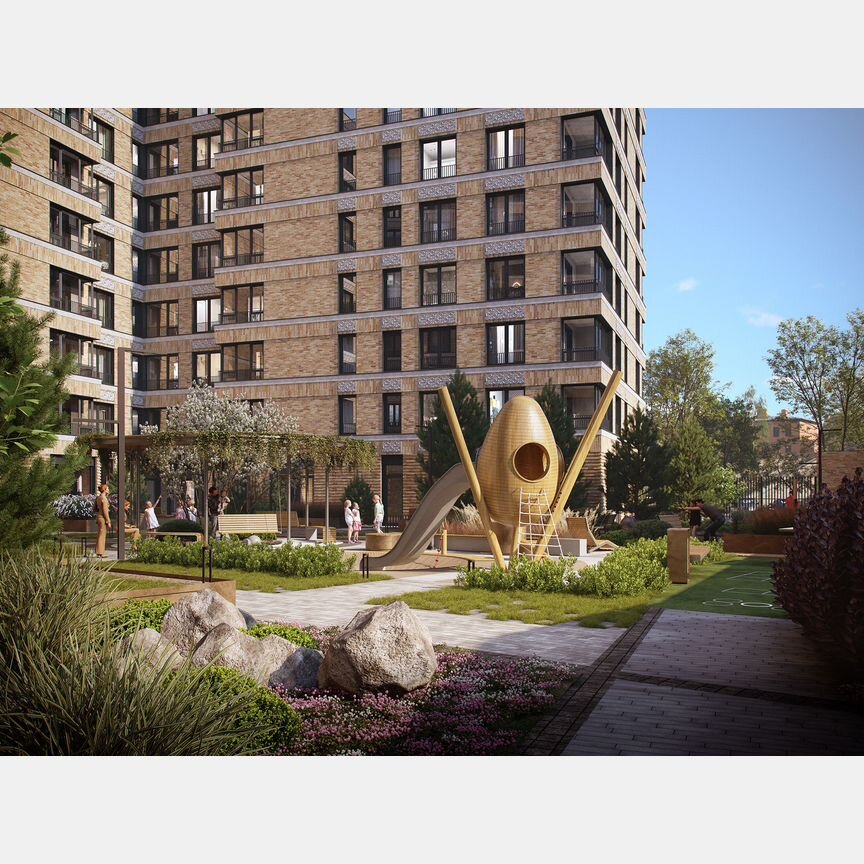 1-к. квартира, 43,6 м², 8/10 эт.