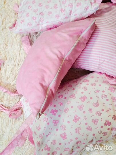 Бортики в детскую кроватку