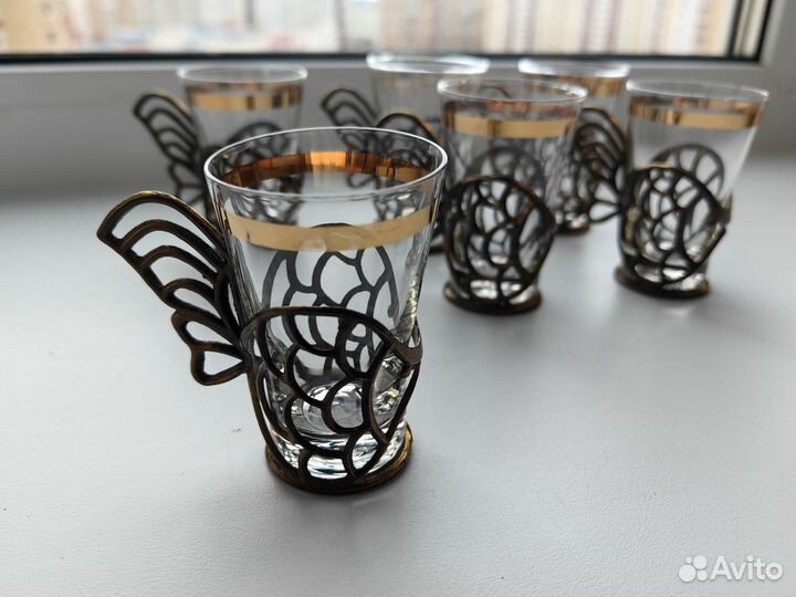 Рюмки стеклянные СССР
