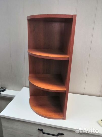 Угловая полка настенная