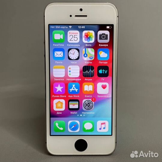 Смартфон Apple iPhone 5S 16 гб, 1 SIM, серый космо