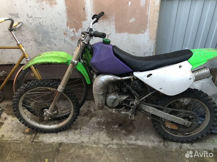 Разбор kawasaki kx 80