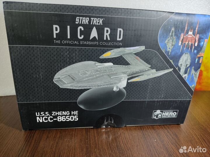 Star Trek Eaglemoss Picard модели кораблей