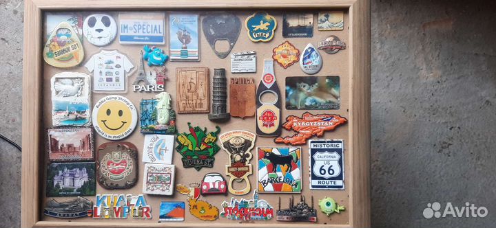 Коллекция магнитиков