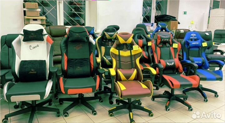 Геймерское игровое кресло новое