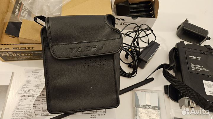 Трансивер Yaesu FT-818nd + icom AH-703