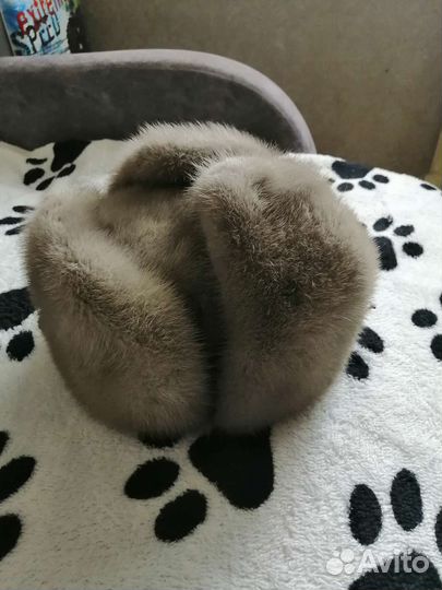 Норковая шапка мужская