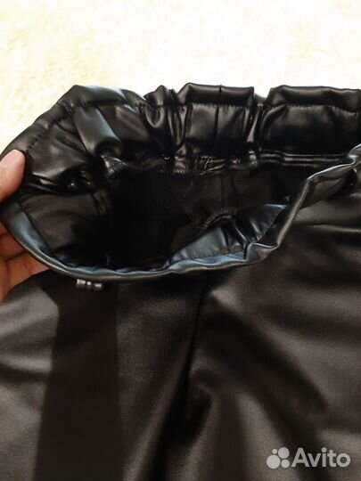 Продам теплые штаны (кожзам)