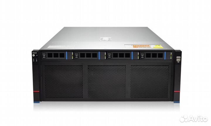 Серверная платформа/ Gooxi ASR4110G-D10R-G2 4U 10 bay server with direct bp,based on AMD 7003 series