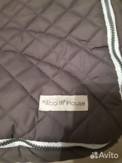 Меховой конверт зимний новый