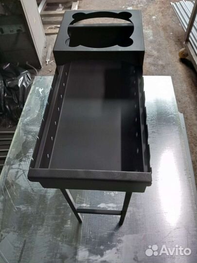 Мангал разборный 2 мм с подказанником